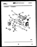POWER CONTROL Diagram and Parts List for 56-4878-10-01  Tappan Microwave
