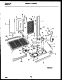 SYSTEM AND AUTOMATIC DEFROST PARTS Diagram and Parts List for TRS24WRAB0  Tappan Refrigerator