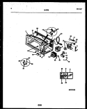 FUNCTIONAL PARTS Diagram and Parts List for 56-8702-10-01  Tappan Microwave