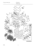 UPPER OVEN Diagram and Parts List for E30EW85ESS1  Electrolux Wall Oven