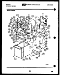Part Location Diagram of 3016443 Frigidaire COVER - LINT HOUSING