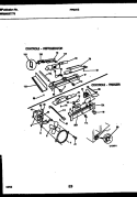Part Location Diagram of 215175200 Frigidaire BOX-DAMPER CONTROL