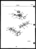 REFRIGERATOR CONTROL ASSEMBLY, DAMP Diagram and Parts List for FSK190JN0W  Kelvinator Refrigerator
