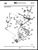 BURNER, MANIFOLD AND GAS CONTROL Diagram and Parts List for 30-3979-23-06  Tappan Range