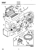 ICE MAKER Diagram and Parts List for FRS24WSGW3  Frigidaire Refrigerator
