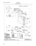 WIRING DIAGRAM Diagram and Parts List for PGLEF385EC7  Frigidaire Range