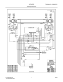WIRING DIAGRAM Diagram and Parts List for WEF361ESB  Westinghouse Range