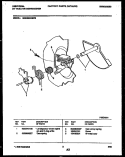 CAM Diagram and Parts List for MDB202RBW0  Frigidaire Dishwasher