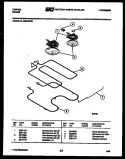 BROILER PARTS Diagram and Parts List for 31-4999-66-01  Tappan Range