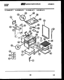 BODY PARTS Diagram and Parts List for 30-4988-08-01  Tappan Range