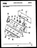 Part Location Diagram of 5308015498 Frigidaire INDICATOR