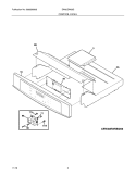 Part Location Diagram of 316576650 Frigidaire CONTROLLER