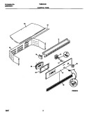 CONTROL PANEL Diagram and Parts List for FGB500CESC  Frigidaire Wall Oven