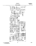 WIRING DIAGRAM Diagram and Parts List for FRS26F5AQ4  Frigidaire Refrigerator