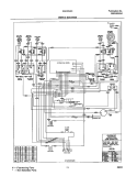 WIRING DIAGRAM Diagram and Parts List for GSE3WZCBB  Frigidaire Range