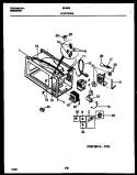 Part Location Diagram of 5308037664 Frigidaire PLUG-BUTTON