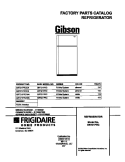 COVER Diagram and Parts List for GRT21PRCD5  Gibson Refrigerator