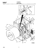 P16V0036 DRY CAB, HEATER Diagram and Parts List for FDG336RET2  Frigidaire Dryer