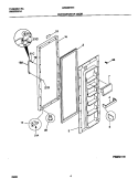 REFRIGERATOR DOOR Diagram and Parts List for GRS20HRHD2  Gibson Refrigerator