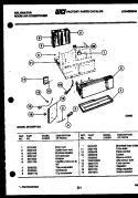 ELECTRICAL PARTS Diagram and Parts List for MH309F1QA  Kelvinator Air Conditioner