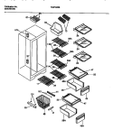 Part Location Diagram of 218147701 Frigidaire Crisper Drawer Frame