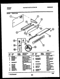 BROILER PARTS Diagram and Parts List for 73-3751-23-02  Tappan Range