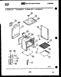 BODY PARTS Diagram and Parts List for 32-2538-23-03  Tappan Range