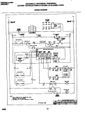 WIRING DIAGRAM Diagram and Parts List for FGF379WESJ  Frigidaire Range