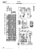 WIRING DIAGRAM Diagram and Parts List for FWX233RES0  Frigidaire Washer