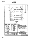 WIRING DIAGRAM Diagram and Parts List for FEC6X6XABC  Frigidaire Cooktop