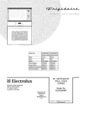 COVER Diagram and Parts List for GLEB30M9FBC  Frigidaire Microwave Oven Combo