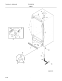 Part Location Diagram of 216952700 Frigidaire GRILLE/GUARD