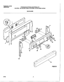 Part Location Diagram of 316101504 Frigidaire Overlay - Almond