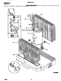 COMPRESSOR Diagram and Parts List for WAB067F7B2  Frigidaire Air Conditioner