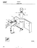 CONTROL PARTS Diagram and Parts List for FAC053T7A2  Frigidaire Air Conditioner