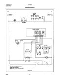 WIRING SCHEMATIC Diagram and Parts List for TGF364ASD  Tappan Range