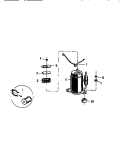 Part Location Diagram of A415747 Frigidaire COMPRESSOR
