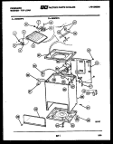 CABINET PARTS Diagram and Parts List for WISCL6  Frigidaire Washer