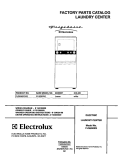 COVER Diagram and Parts List for FLSE60RGS2  Frigidaire Washer Dryer Combo