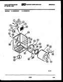 CABINET AND COMPONENT PARTS Diagram and Parts List for DG500KXD5  Frigidaire Dryer