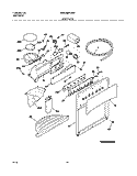 ICE & WATER DISPENSER Diagram and Parts List for WRS23MF5AS1  Westinghouse Refrigerator