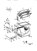 Part Location Diagram of R900125 Frigidaire DRIER-BURNED SYS.