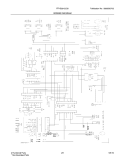 WIRING DIAGRAM Diagram and Parts List for FFHS2612LS0  Frigidaire Refrigerator