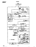 WIRING DIAGRAM Diagram and Parts List for FRS26XGCD4  Frigidaire Refrigerator