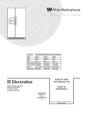 COVER Diagram and Parts List for WRS26MR4JB4  Crosley Refrigerator