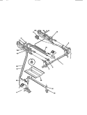 BURNER Diagram and Parts List for CGC1M1WXH  Gibson Range