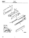 SPLASHER / LIGHT Diagram and Parts List for TEO356BFDA  Tappan Range