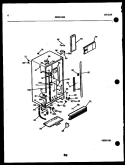 CABINET PARTS Diagram and Parts List for FGW240JN0W  Kelvinator Refrigerator