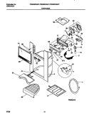 ICE DISPENSER Diagram and Parts List for FRS22ZGGD1  Frigidaire Refrigerator