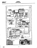 WIRING DIAGRAM Diagram and Parts List for FEB386WECG  Frigidaire Wall Oven